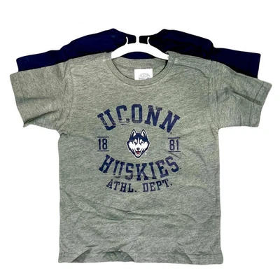 UConn Huskies Toddler Athletic Dept 2-Pack T-Shirts Sizes 2T-4T New - Image 1 of 4