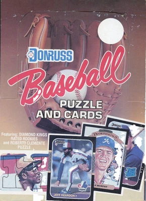 1987 Donruss Baseball Wax Box - 36 sealed packs - Image 1 of 2