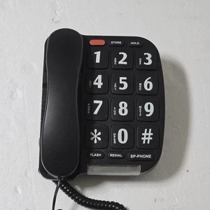 Large Number Phone Speaker Telephone Line Big Button - Picture 1 of 4
