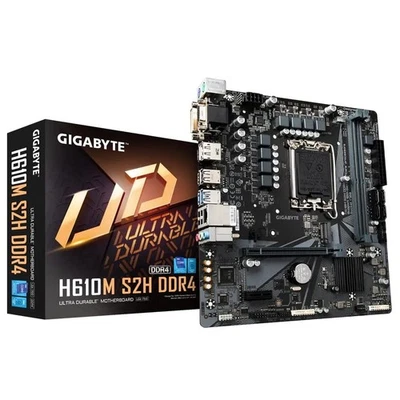 Gigabyte H610M S2H DDR4 (Socket LGA1700) Micro ATX Motherboard - Image 1 of 4