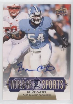 2011 Upper Deck World of Sports Auto Bruce Carter #138 Rookie Auto RC - Image 1 of 2