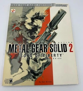 Metal Gear Solid 2: Son of Liberty BradyGames Official Strategy Guide w/ Poster - Picture 1 of 6
