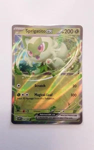 Sprigatito ex 087 Sv: Scarlet & Violet Promo Cards Holographic - Picture 1 of 2