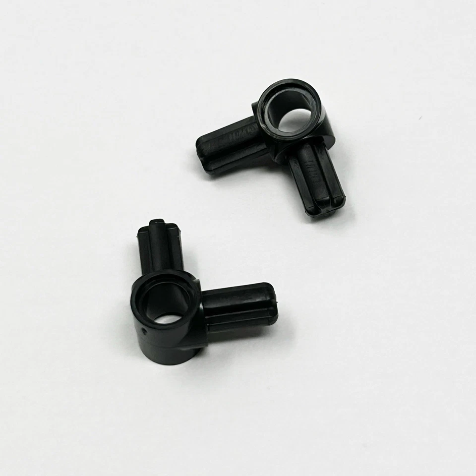 10197 LEGO Parts Technic eixo e pino conector cubo 2 eixos PRETO (2) - Imagem 1 de 1