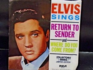 ELVIS PRESLEY " RETURN TO SENDER" USA COLLECTERS SERIES COND.IN PIC SL. - Bild 1 von 1