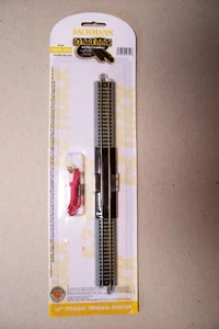 (102) N SCALE BACHMANN 44820 10" STRAIGHT EZ TERM.RE-RAILER TRACK,W/ POWER CORD - Picture 1 of 1
