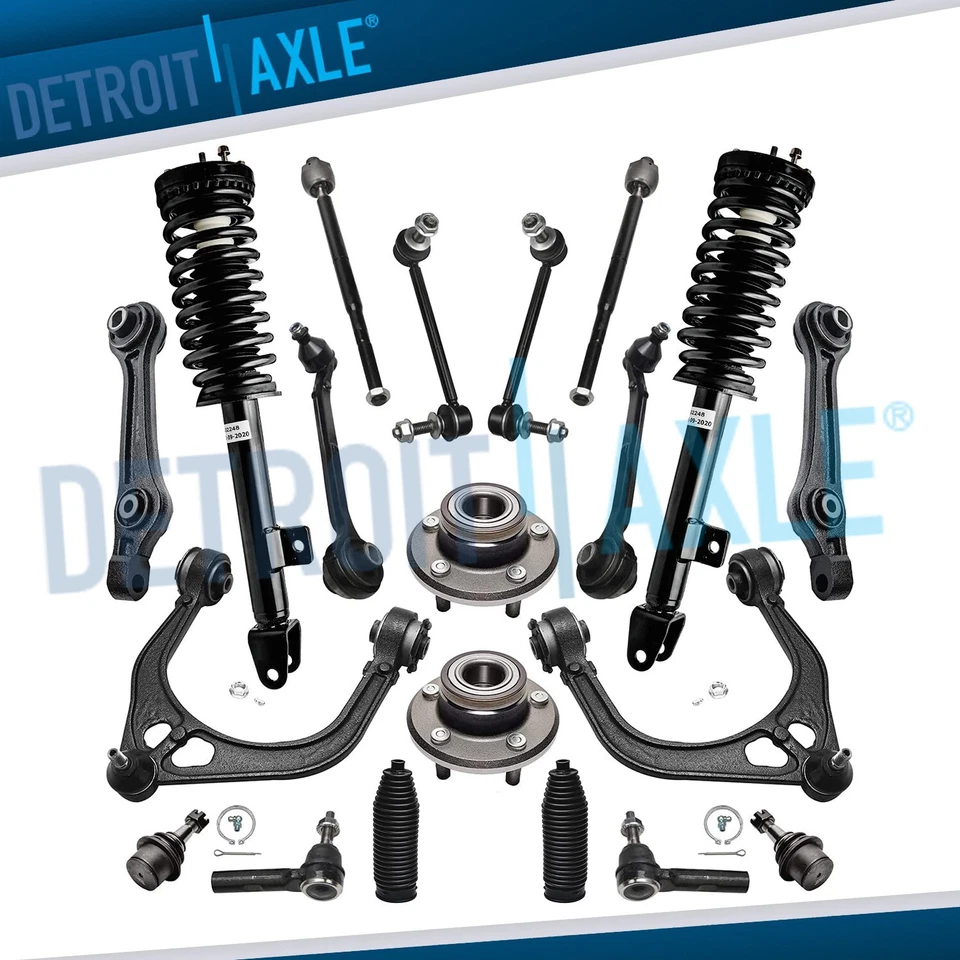 20pc Front Struts Control Arm Ball Joints & Wheel Bearings for Dodge Charger 300 — 第 1/4 张图片