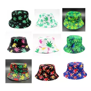 BUCKET HAT 3D FLAWERS PRINT UNISEX SUN STYLE REVERSIBLE FOLDABLE FISHING HAT - Picture 1 of 18