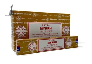 Satya Sai Baba Nag Champa - Palitos de incienso de mirra - Imagen 1 de 10