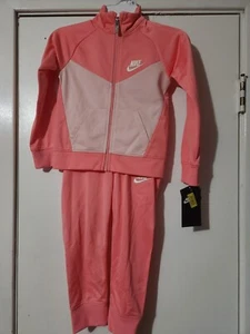 NWT Girl's Nike 2-Piece Set, Pink Gaze, Sz. 4 - Picture 1 of 8