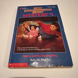 Baby-Sitters Club Mystery #1 Stacey and the Missing Ring Ann M. Martin - Picture 1 of 11