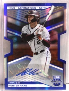 2023 Panini Elite Extra Edition Hunter Haas Auto Aspirations Die Cut #46/98 - Picture 1 of 4