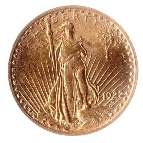 20 Dollars Coin Saint - Gaudens - Double Eagle | 0.900 Gold | KM 131 | 1922 Cover