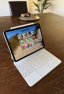 Apple iPad Pro 11-inch 3rd Gen 128GB Wi-Fi Space M1 w Case & Pencil - ÆtherFinds - Picture 1 of 2
