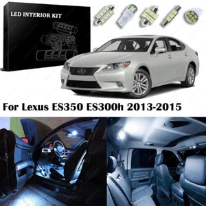 17×Xenon White LED Interior Light Package Kit for Lexus ES350 ES300h 2013-2015 - Picture 1 of 5