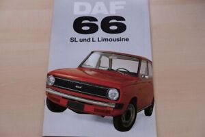 217309) DAF 66 SL L Limousine Prospekt 09/1972