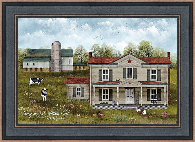 Art Print, Framed or Plaque by Billy Jacobs - Spring At J. H. Williams - BJ1277 - Image 1 of 1