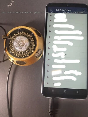 FIRMA AURYMED R.BOE-ERF Radionik Gerät,Rife Clark,Frequenz Übertragung,Lakhovsky Antenne MWO,PLA Design