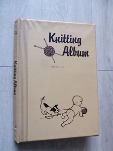Vintage Knitting Patterns Job Lot 40+ in Album inc Patons - Picture 1 of 24