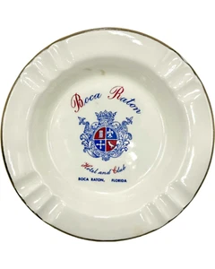 Vintage Boca Raton Hotel & Club Ashtray Catchall Dish Florida - Picture 1 of 13