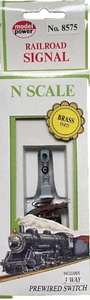 Model Power 8575 N Scale Railroad Signal With 4 Way Prewired Switch - VTG NOS - Picture 1 of 2