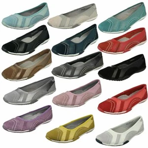 Flache Damen-Slipper F8R991 aus Leder von Down To Earth 24,99 £ - Bild 1 von 52