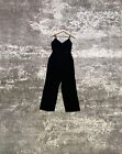Anthropologie Maeve Black Jumpsuit Pantsuit Career Sheath Size 2