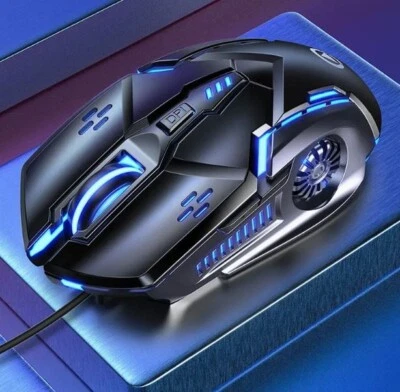 Mechanical Gaming Mouse Wired Computer Racer Desktop Notebook Office Universal S - Image 1 of 2