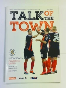 2014/15 LUTON TOWN V CAMBRIDGE UNITED 31-01-2015 LEAGUE 2 - Picture 1 of 1