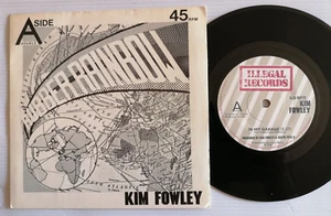 Kim Fowley: Rubber Rainbow / IN My Garage 7 " 45T 1978 Illegal Records Sie 0012 - Bild 1 von 2