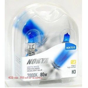 Nokya H3 Arctic White Headlight Xenon Halogen Light Bulb 7000K S2 - Picture 1 of 1