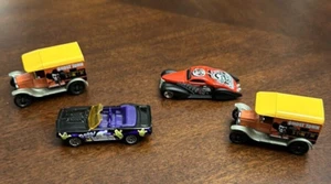 4 VTG Hot Wheels Matchbox Halloween 1:64 Die-cast Cars Ghost Skeleton Skulls - Picture 1 of 10