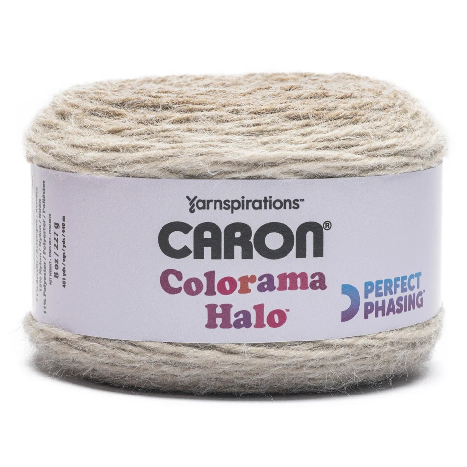 SPINRITE Caron Colorama Halo Yarn-Nutmeg Frost - 2 Pack