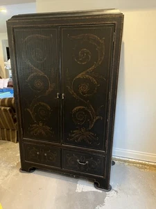 Vintage Drexel Heritage Bar Cabinet - Picture 1 of 6