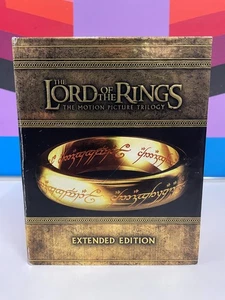 Lord Of The Rings: The Motion Picture Trilogy Extended Edition  Blu-Ray set - Picture 1 of 7