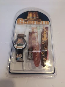 NEW Vintage 2004 Garfield the Movie Watch with 2 xtra Bands, Needs new Battery - Picture 1 of 4