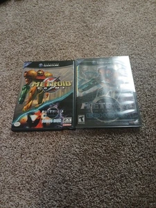 Metroid Prime + Metroid Prime Echoes Nintendo GameCube BOTH CIB TESTED - Picture 1 of 16