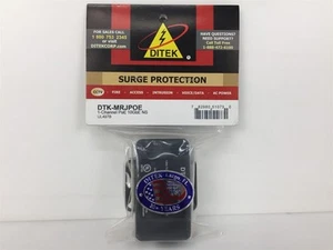 DITEK DTK-MRJPOE 10GB Ethernet Überspannungsschutz - Schwarz - Bild 1 von 2