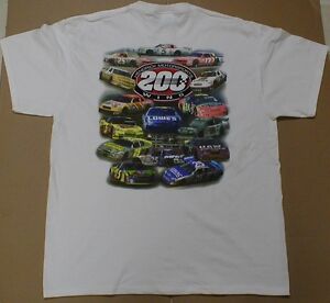 Hendrick motorsports Nascar racing 200 wins New t-shirt Rare Car Drivers NOS XL