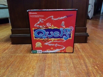 Quelf Board Game 2008 Imagination Unpredictable Party Game Super Ninja Monkey - Image 1 of 4