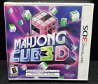 Jeu Mahjong Cub3D Nintendo 3DS - Mahjong Cub3D 2011 Atlus Cube 3D rare !!