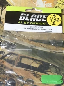 Blade BLH3733GR Tail Rotor Blade Set Green: 130 X NewInPack USA Shipped - Picture 1 of 5