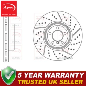 Apec Rear Brake Disc Fits BMW 1 Series 2011- 2 Series 2014- 3 Series 2011-20? #2 - Picture 1 of 2