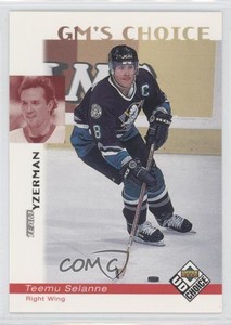 1998-99 Upper Deck UD Choice GM's Choice Teemu Selanne #242 HOF