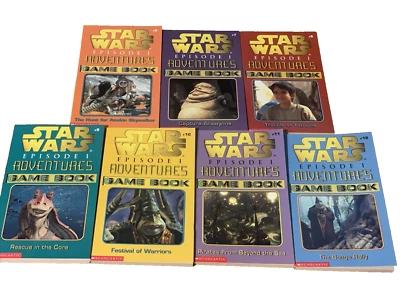 Star Wars Episode I Adventures Books 7–12 | Like New Set of 6 | Scholastic - Image 1 of 2