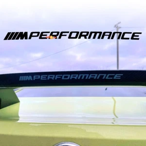 M Performance Rear Spoiler Decal Sticker fit to BMW G80 G82 - Picture 1 of 2