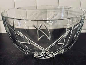 Centrotavola Waterford JOHN ROCHA 10" ciotola cristallo design vortice! - Foto 1 di 7