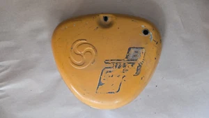 Original DDR Simson S51  B Seitendeckel  gelb links - Bild 1 von 2