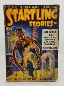 Startling Stories Pulp Magazine - Vol. 1 #1 - January 1939 - Robot Cover - Picture 1 of 3