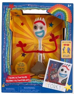 NIB Disney Pixar Toy Story 4 Forky Interactive Talking Action Figure 7 ¼" Toy - Picture 1 of 2